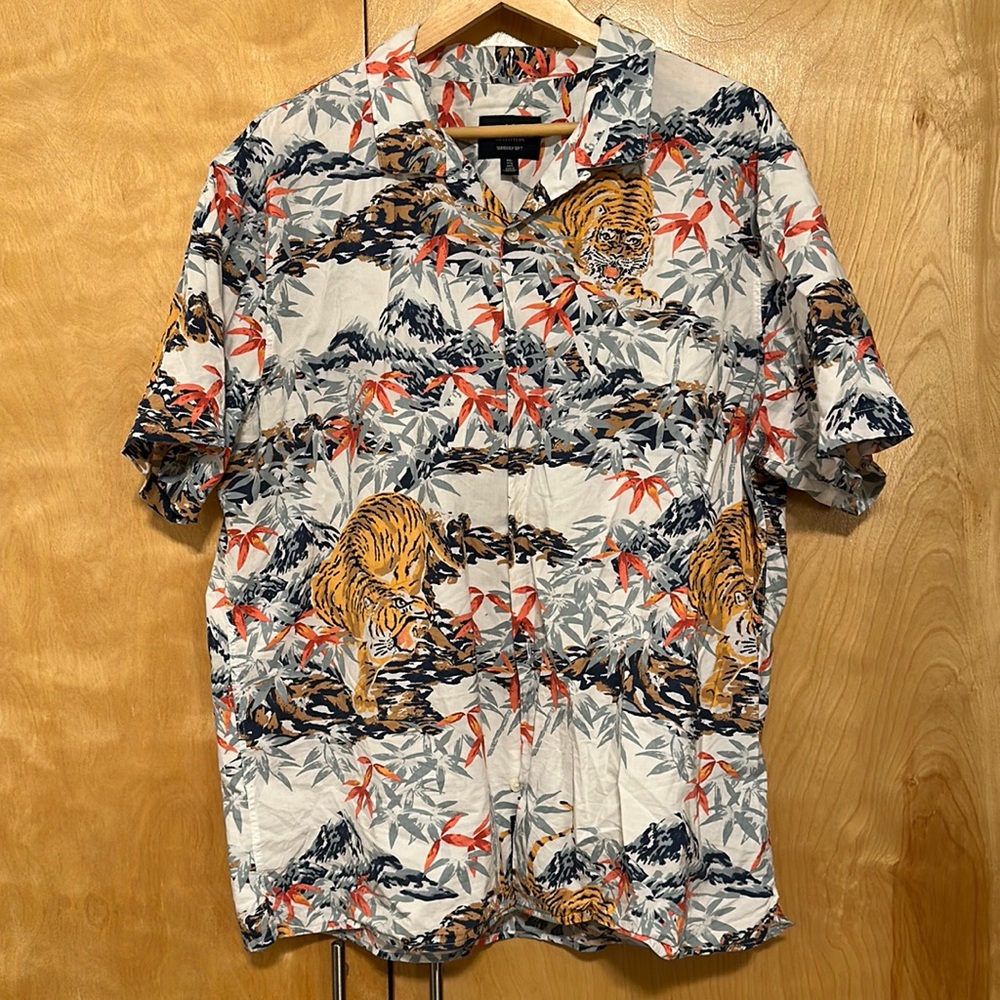 AE Button Down